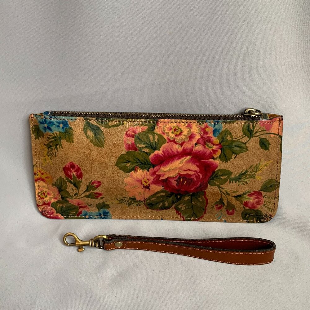 Patricia Nash Rose Wristlet/Wallet/Clutch